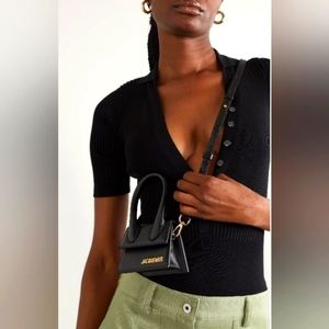 Jacquemus Le Chiquito Black Mini Purse